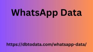 WhatsApp Data