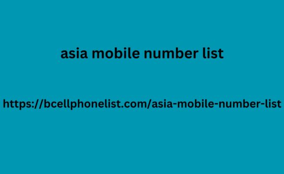 asia mobile number list