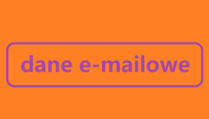 dane e-mailowe