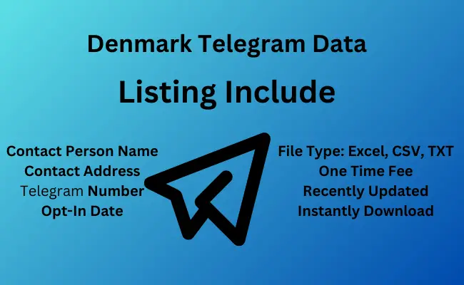 Denmark telegram data