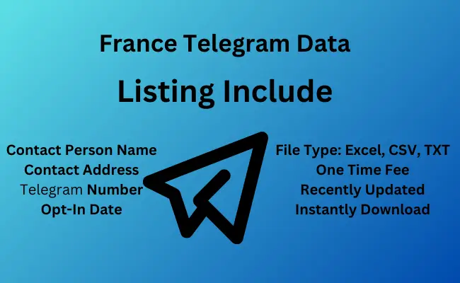 France telegram data