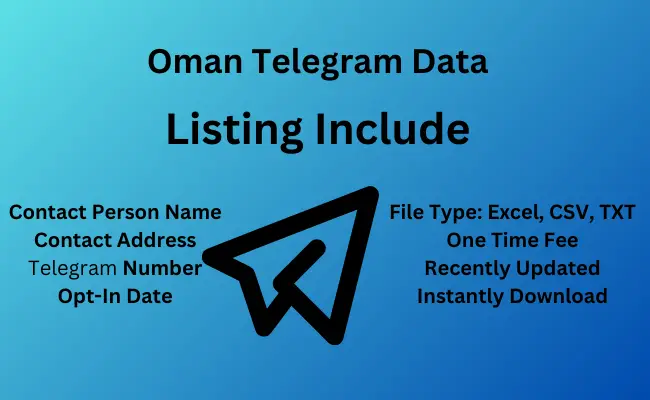 Oman telegram data